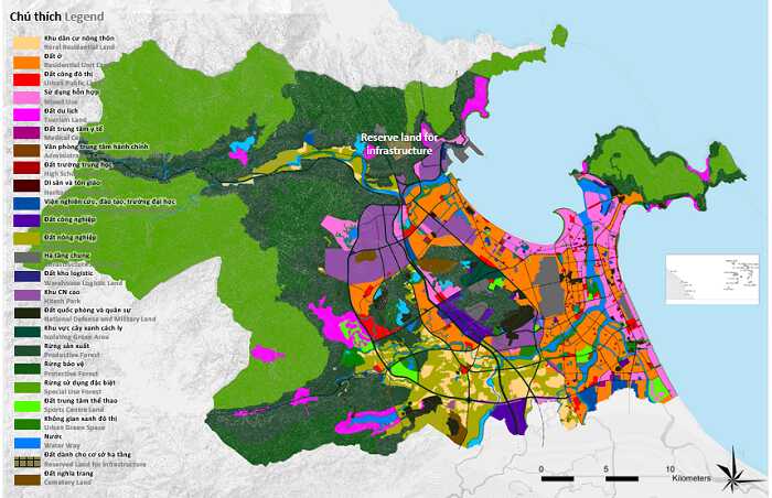 bản đồ quy hoạch quận liên chiểu đà nẵng
