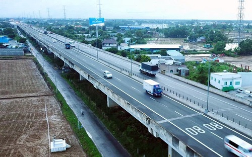 bản đồ đường cao tốc Trung Lương Mỹ Thuận 2